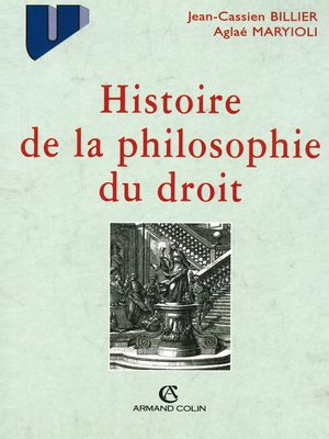 cover image of Histoire de la philosophie du droit